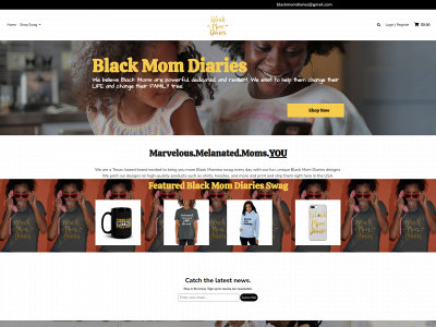 shop.blackmomdiaries.com snapshot