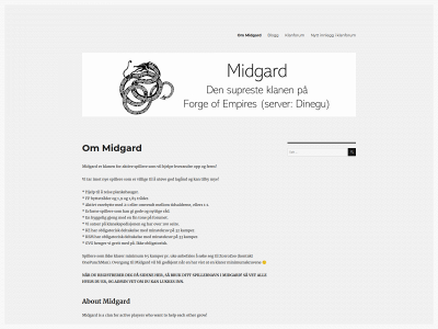 midgard.one snapshot