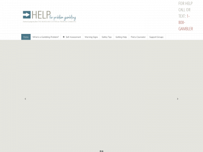 helpmygamblingproblem.org snapshot