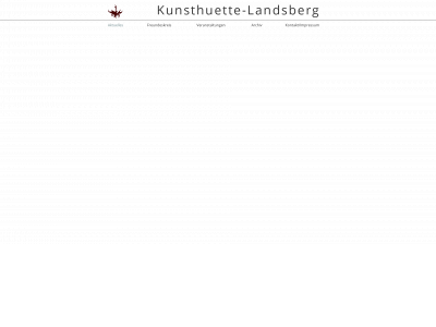 kunsthuette-landsberg.de snapshot