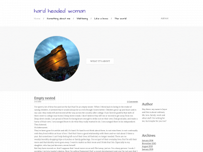 hardheadedwoman.net snapshot