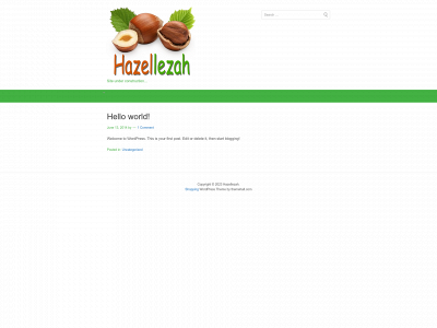 hazellezah.com snapshot