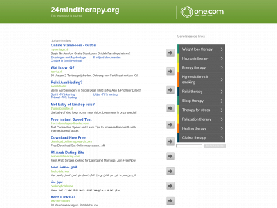 24mindtherapy.org snapshot
