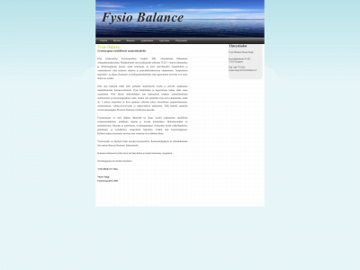 fysiobalance.fi snapshot