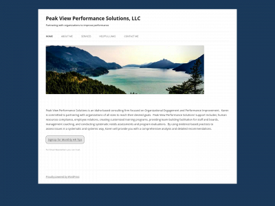 peakviewperformancesolutions.com snapshot