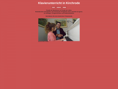 klavierunterricht-in-kirchrode.de snapshot