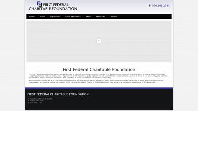 1stfederalcharitable.org snapshot