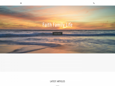 www.faith-family-life.com snapshot