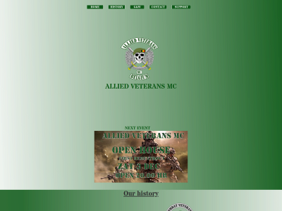 alliedveteransmc.be snapshot
