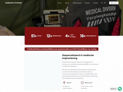 medicaldivision.nl snapshot