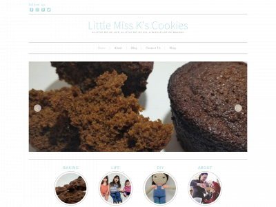 littlemisskcookies.com snapshot