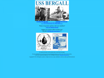 ussbergall.org snapshot