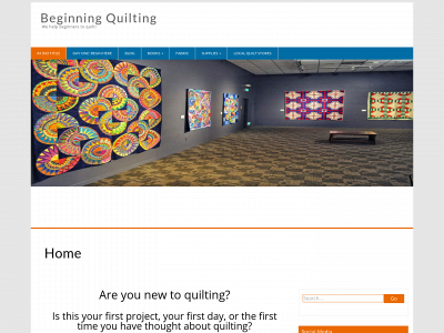 beginningquilting.com snapshot