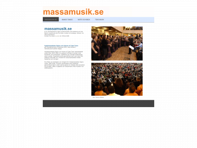 massamusik.se snapshot