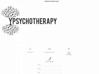 ypsychotherapy.co.uk snapshot