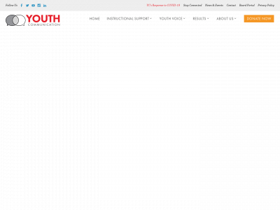 youthcomm.org snapshot
