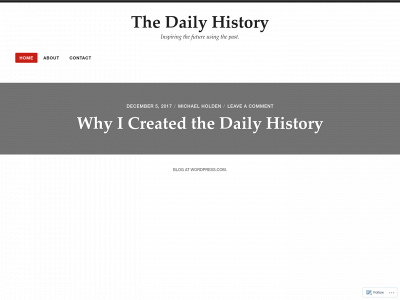 thedailyhistory.com snapshot