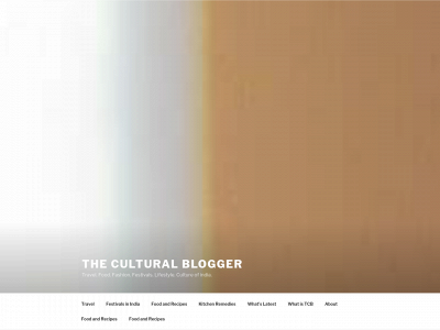 theculturalblogger.com snapshot