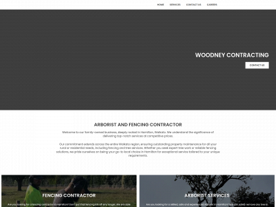 woodneycontracting.com snapshot