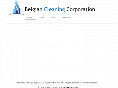 belgiancleaningcorporation.com snapshot
