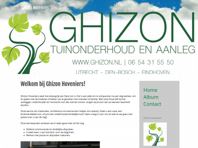 ghizon.nl snapshot