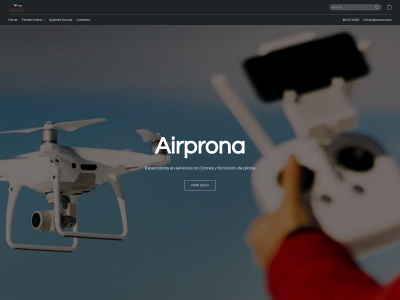 airprona-shop.com snapshot