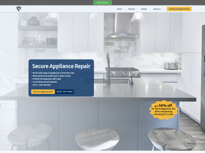 secure-appliance.com snapshot