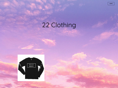 22clothing.weebly.com snapshot