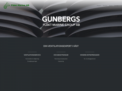 gunbergs.se snapshot