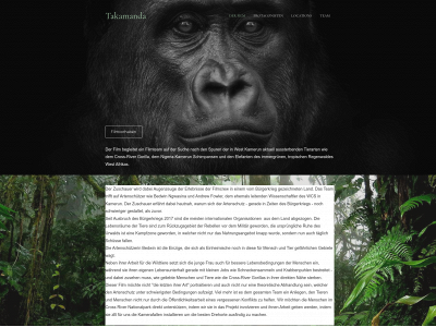 takamanda-gorilla.de snapshot