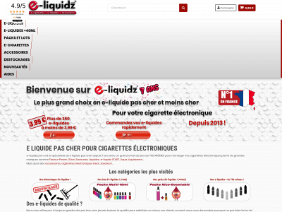 e-liquidz.com snapshot