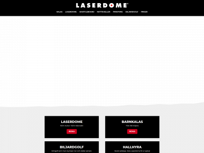 laserdome.org snapshot
