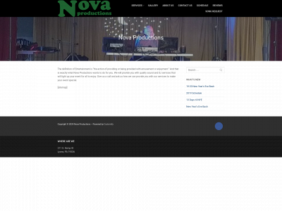 novaproductionspa.com snapshot