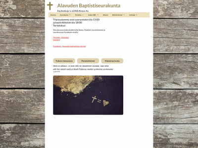 alavudenbaptistit.fi snapshot