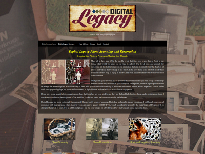 digitallegacy.us snapshot