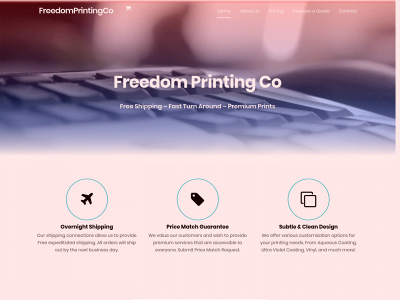 freedomprintingco.com snapshot