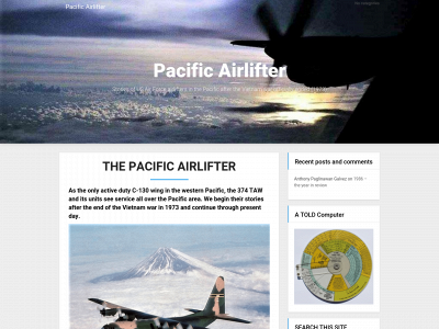 pacificairlifter.com snapshot