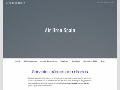 airdronspain.es snapshot
