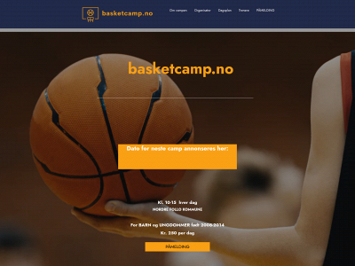 basketcamp.no snapshot