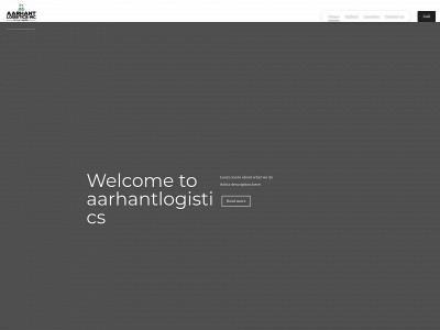 aarhantlogistics.online snapshot