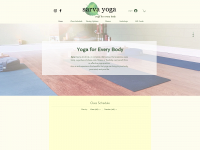 sarva-yoga.com snapshot
