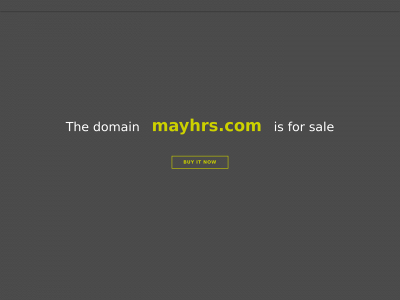mayhrs.com snapshot