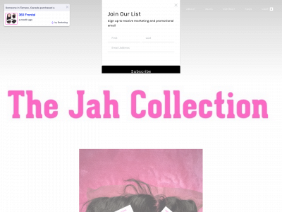 www.thejahcollection.com snapshot