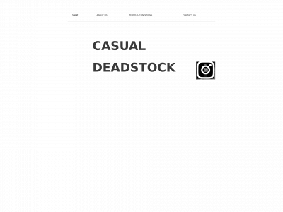 casualdeadstock.co.uk snapshot