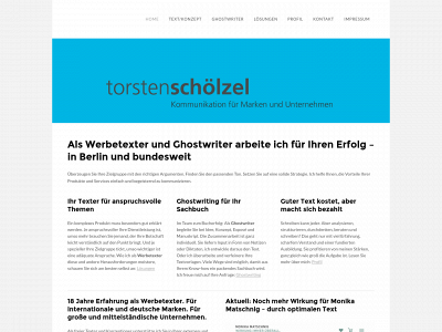 www.torstenschoelzel.com snapshot