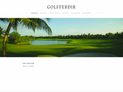 www.golfferdir.is snapshot
