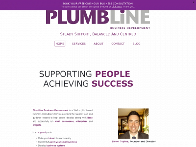 plumblinebusinessdevelopment.co.uk snapshot