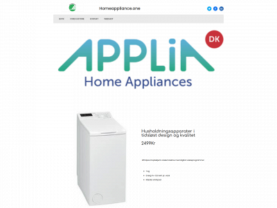 homeappliance.one snapshot