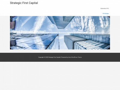 strategicfirstcapital.com snapshot