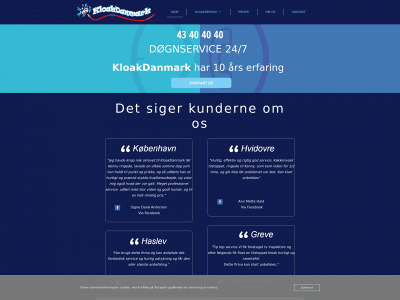 kloakdanmark.dk snapshot